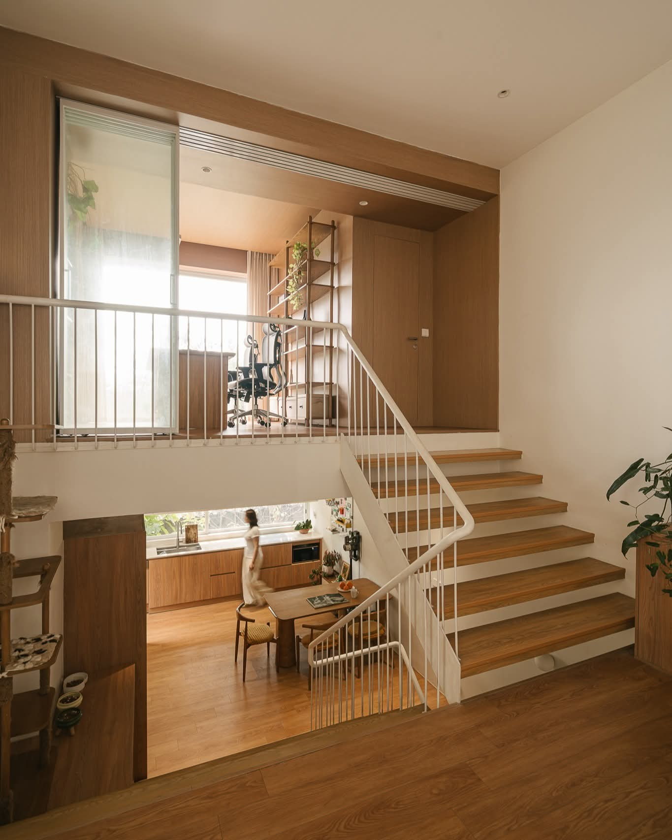 Chiêm Ngưỡng Ngôi Nhà 50m2 Tại Hà Nội: Bản Giao Hưởng Màu Sắc Giữa Lòng Đô Thị